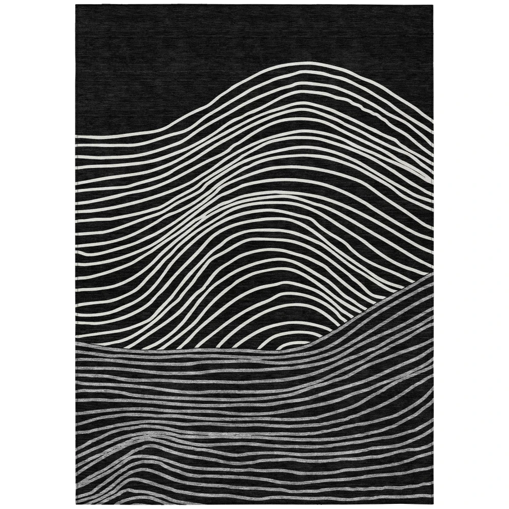 Chantille ACN2350 Black 8' x 10' Rug