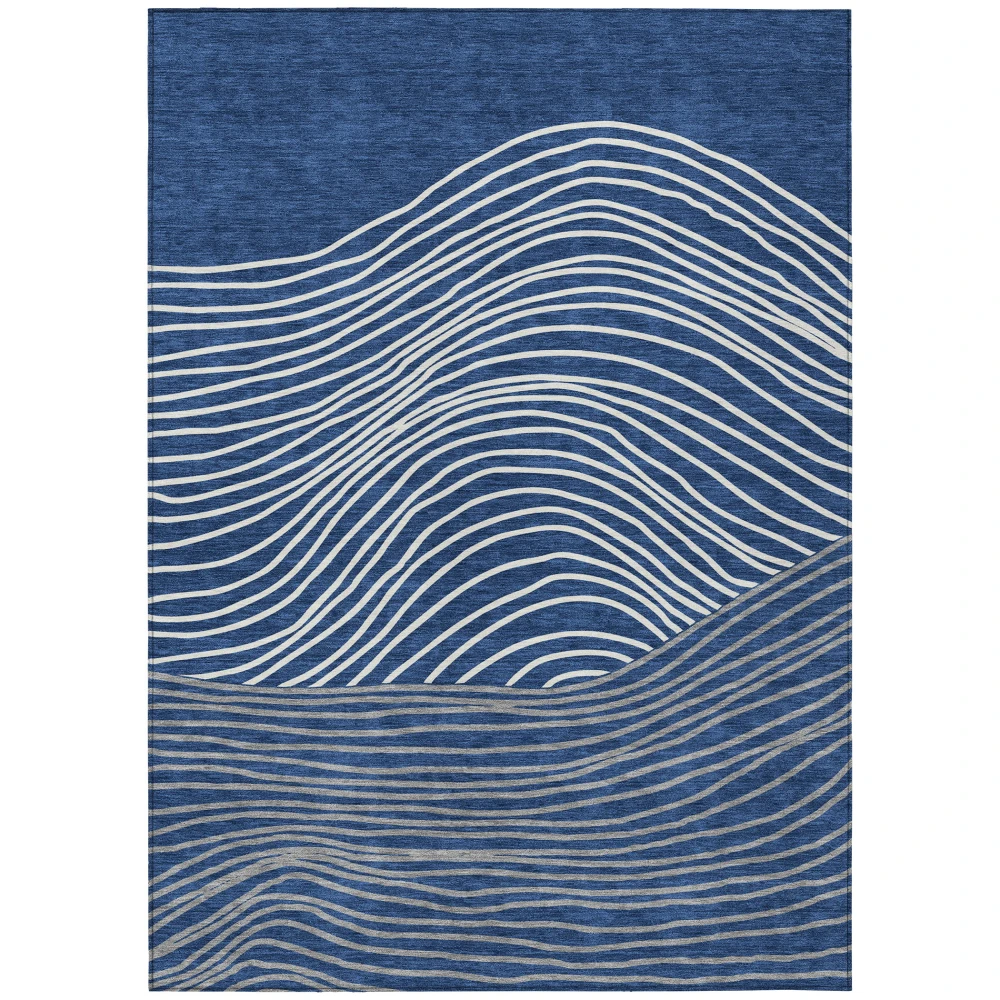 Chantille ACN2350 Navy 3' x 5' Rug