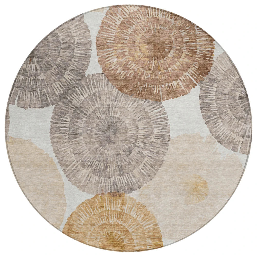 Chantille ACN2351 Copper 8' x 8' Rug