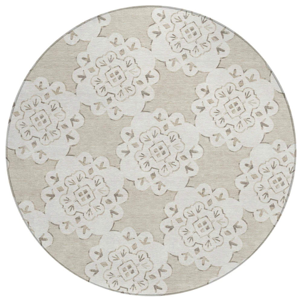 Chantille ACN2352 Beige 8' x 8' Rug