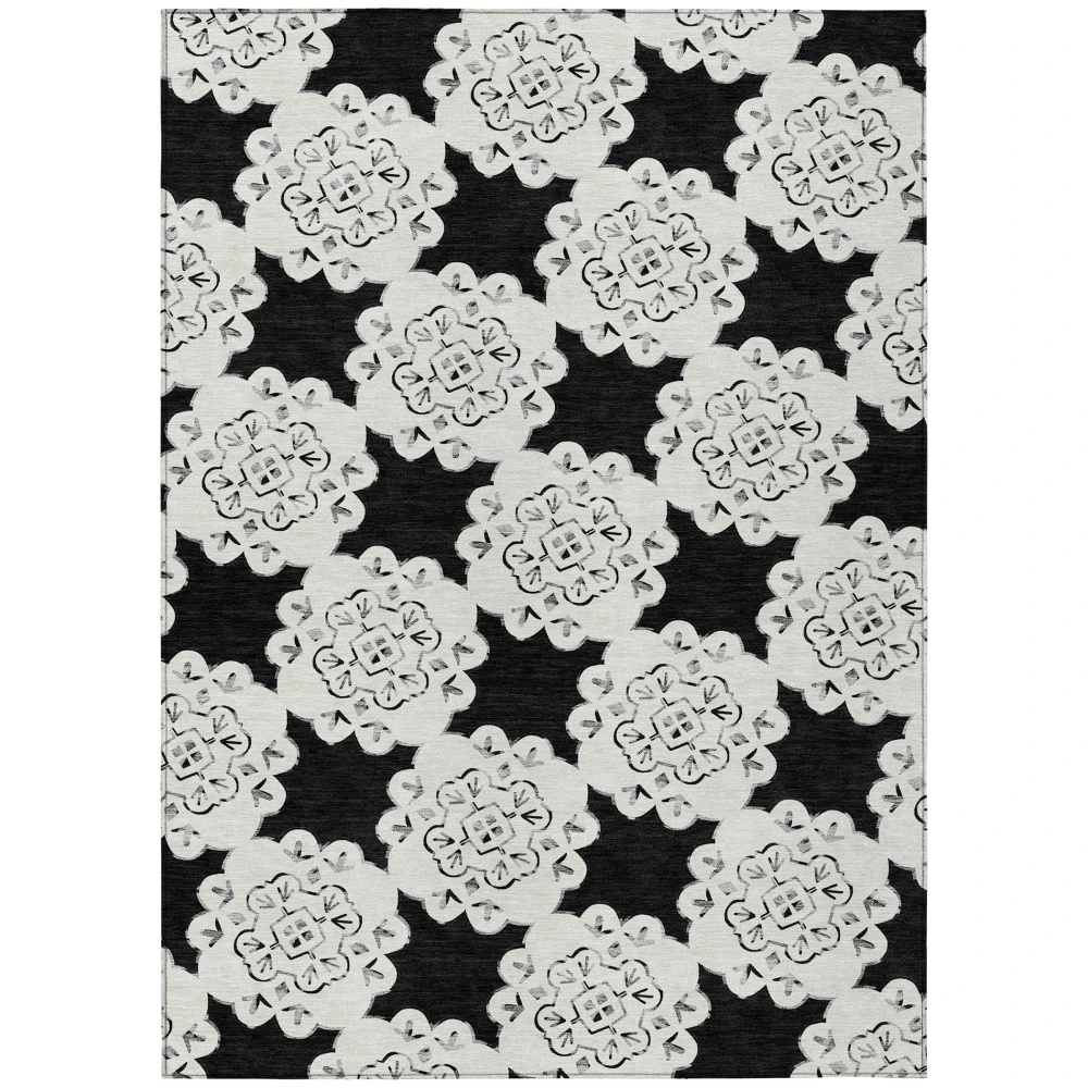 Chantille ACN2352 Black 8' x 10' Rug