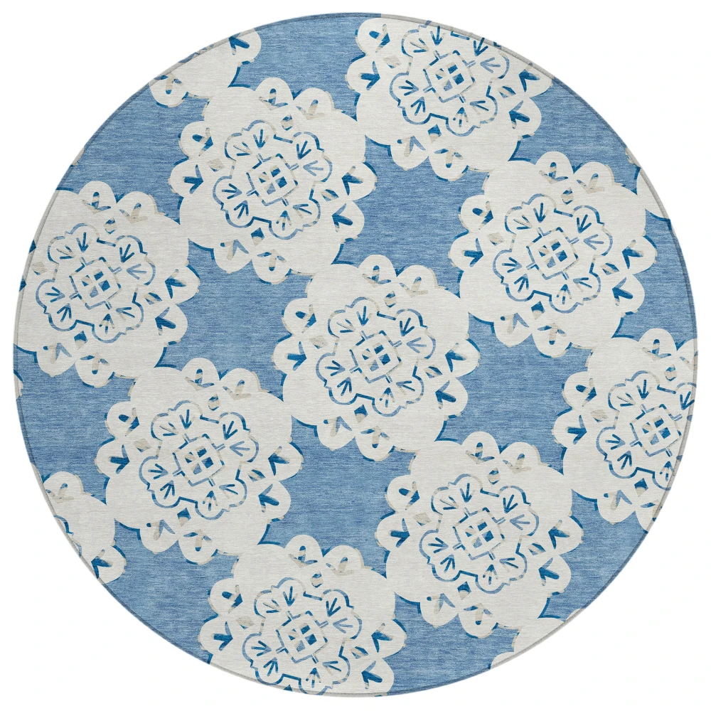 Chantille ACN2352 Blue 8' x 8' Rug