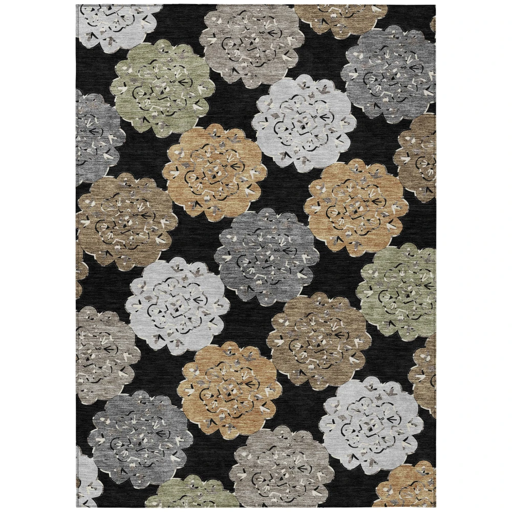 Chantille ACN2353 Black 3' x 5' Rug