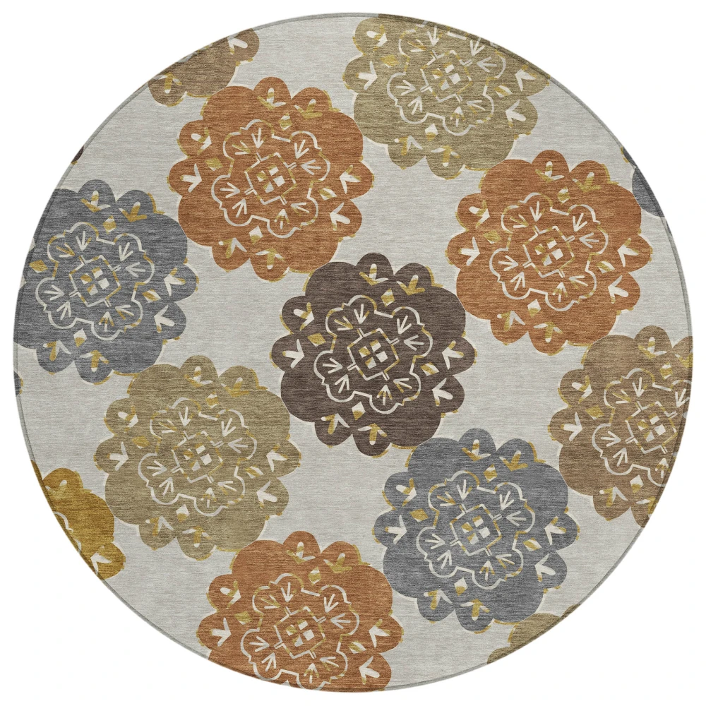Chantille ACN2353 Earth 8' x 8' Rug