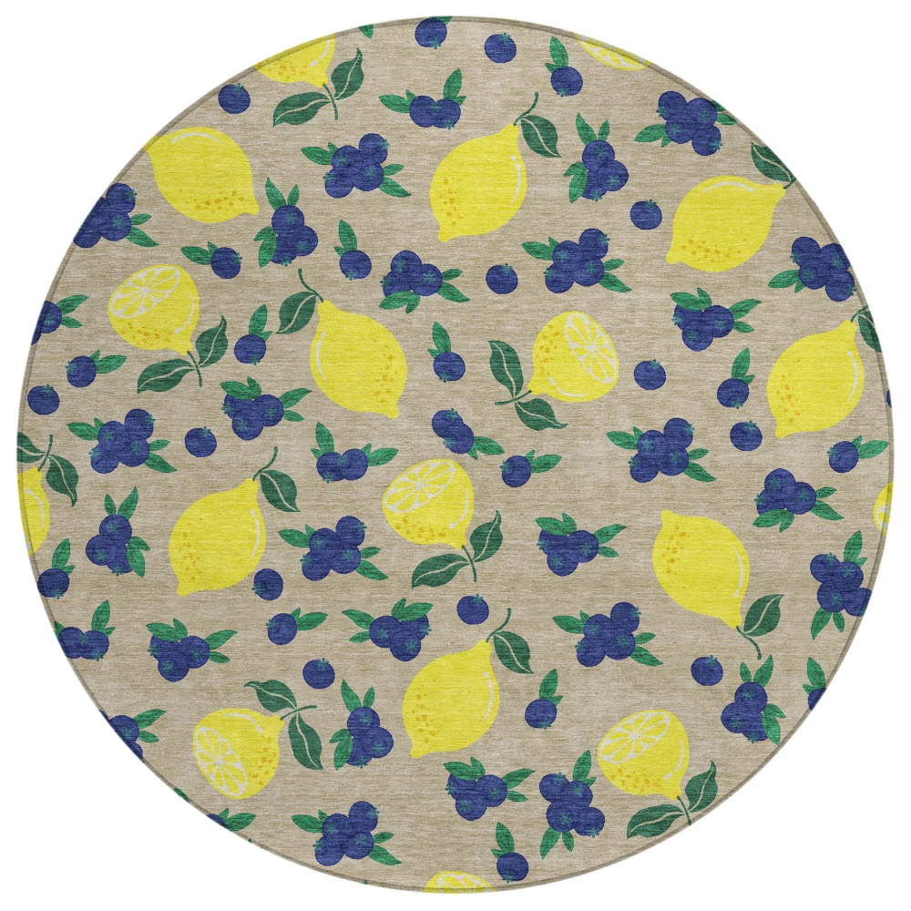 Chantille ACN2354 Putty 8' x 8' Rug
