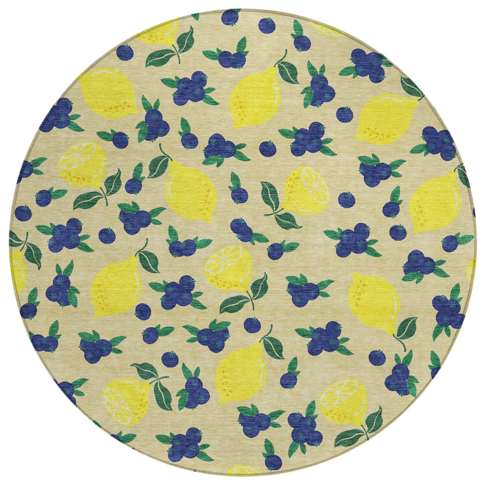 Chantille ACN2354 Wheat 8' x 8' Rug