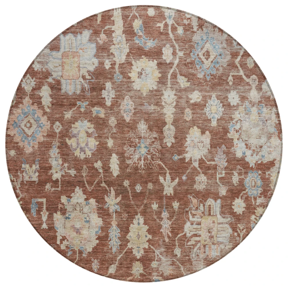 Chantille ACN2355 Paprika 8' x 8' Rug