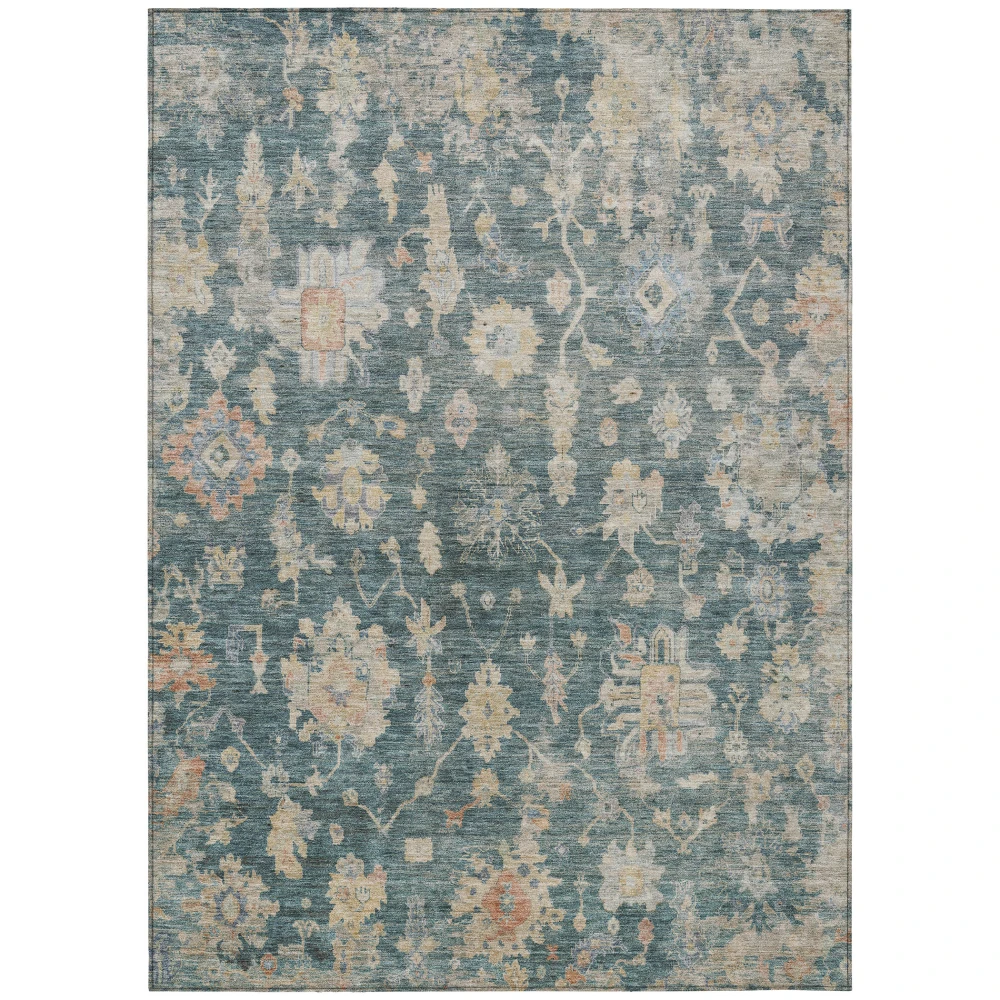 Chantille ACN2355 Teal 3' x 5' Rug