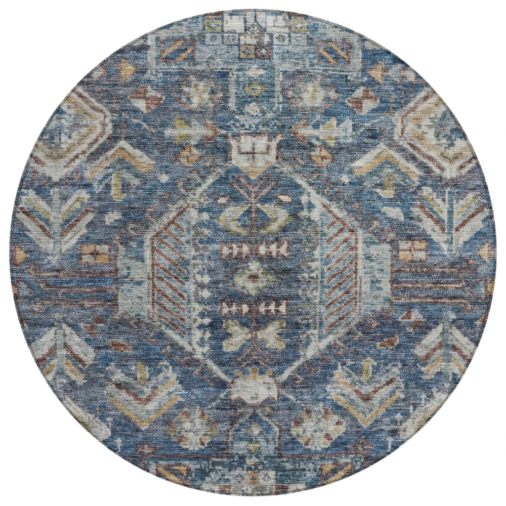 Chantille ACN2356 Navy 8' x 8' Rug