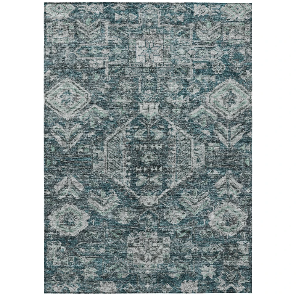 Chantille ACN2356 Teal 3' x 5' Rug