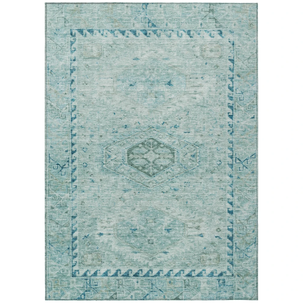 Chantille ACN2357 Aqua 3' x 5' Rug