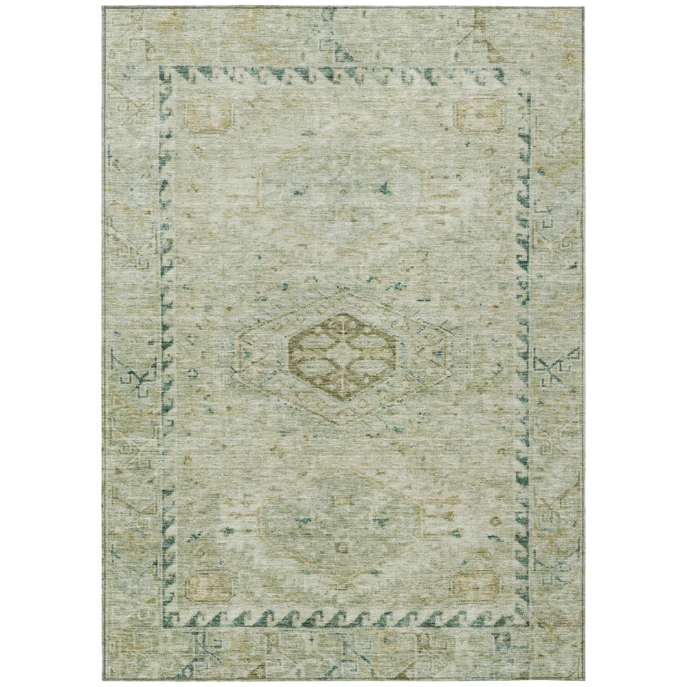 Chantille ACN2357 Sage 5' x 7'6