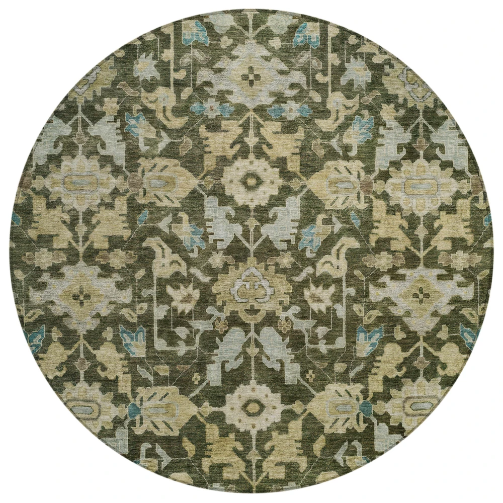 Chantille ACN2358 Olive 8' x 8' Rug
