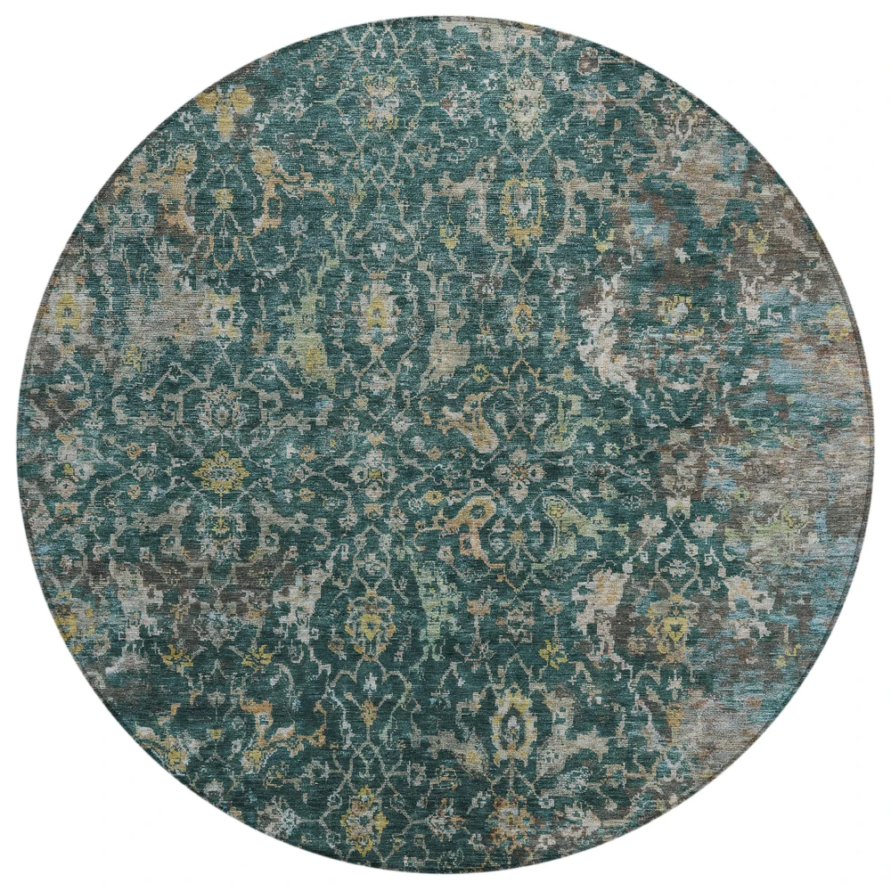 Chantille ACN2359 Teal 8' x 8' Rug