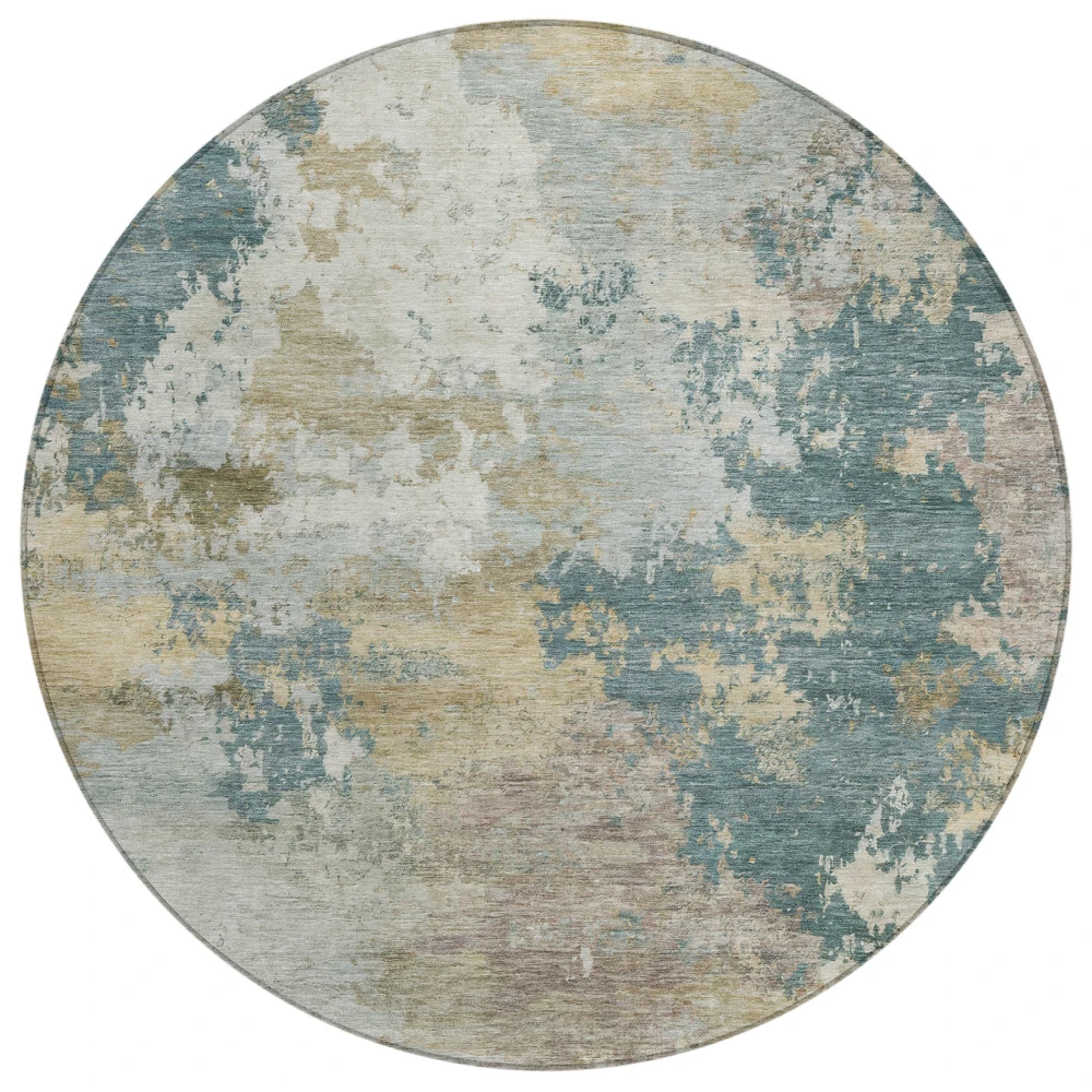 Chantille ACN2367 Teal 8' x 8' Rug