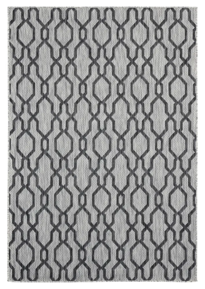 United Weavers Augusta Belle Mare Black Area Rug 5'3