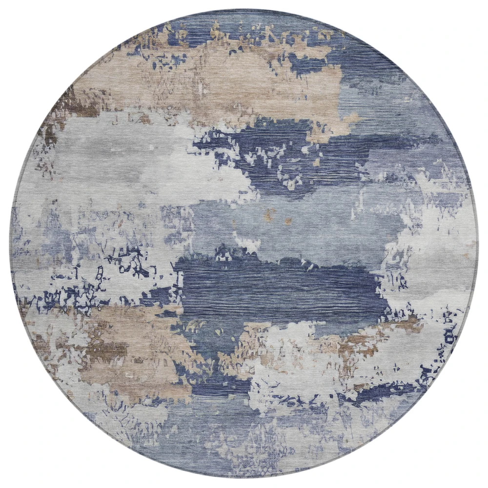 Chantille ACN2372 Navy 8' x 8' Rug