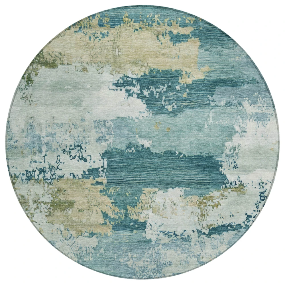 Chantille ACN2372 Teal 8' x 8' Rug