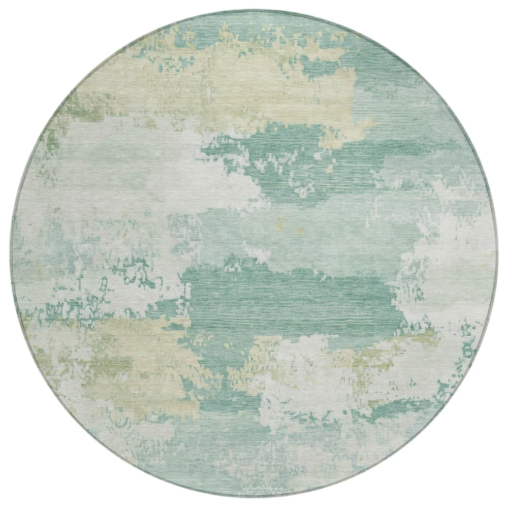 Chantille ACN2372 Turquoise 8' x 8' Rug