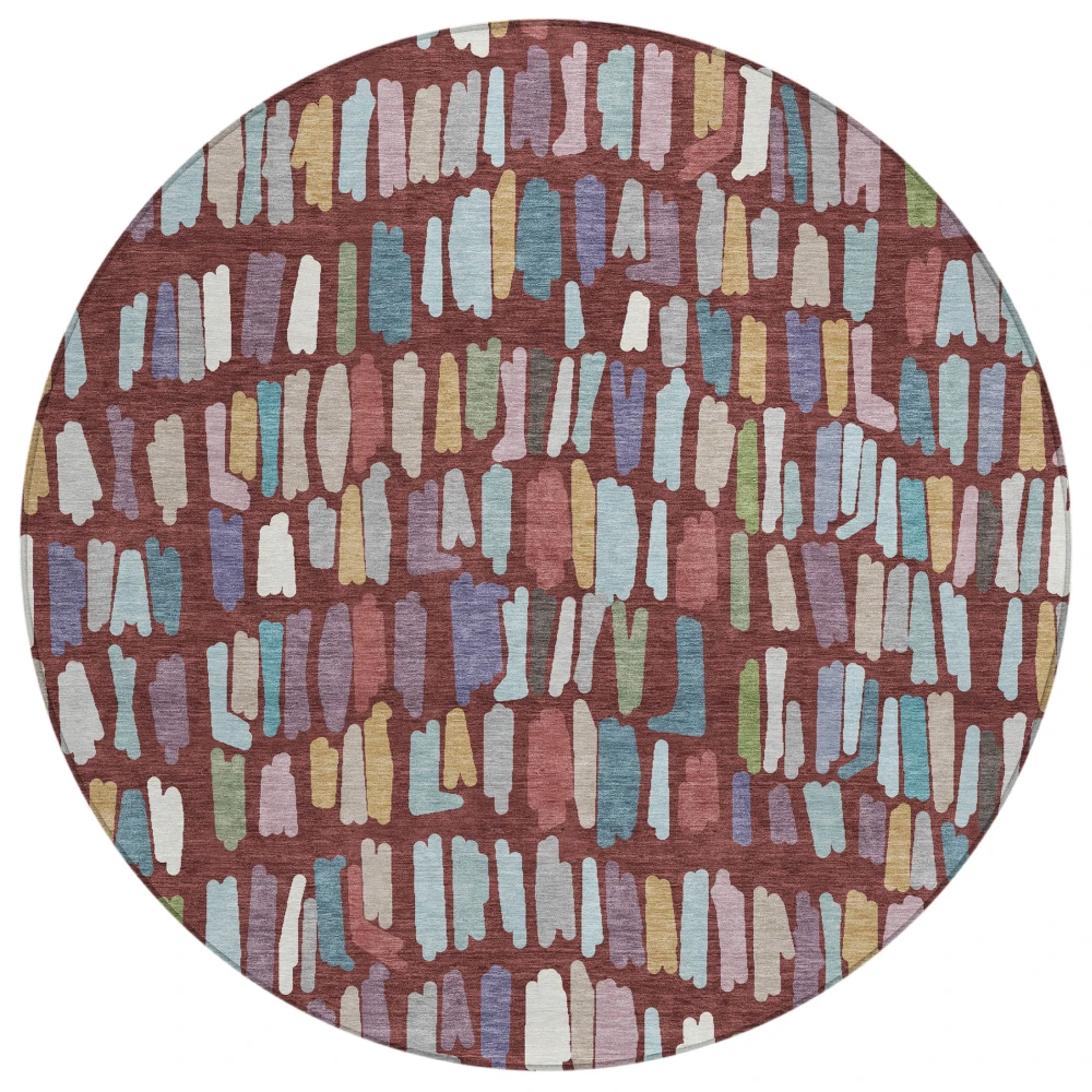 Chantille ACN2377 Burgundy 8' x 8' Rug