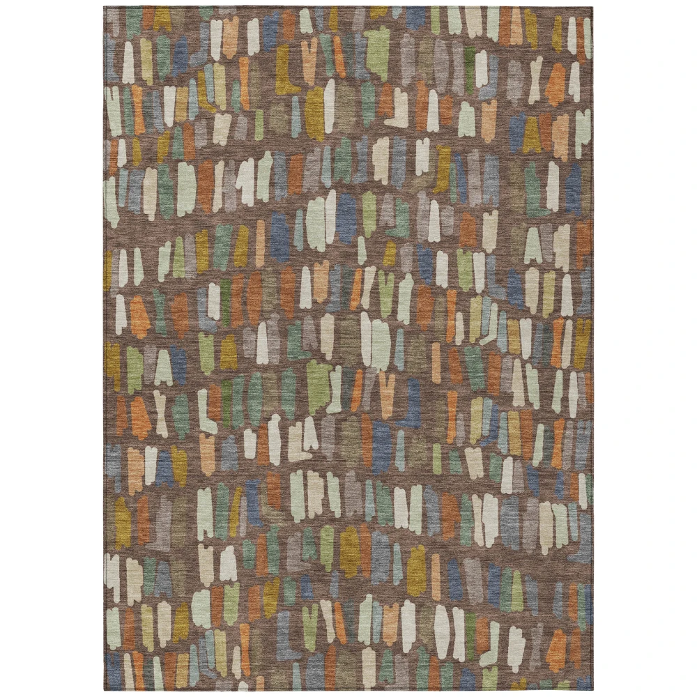 Chantille ACN2377 Chocolate 5' x 7'6