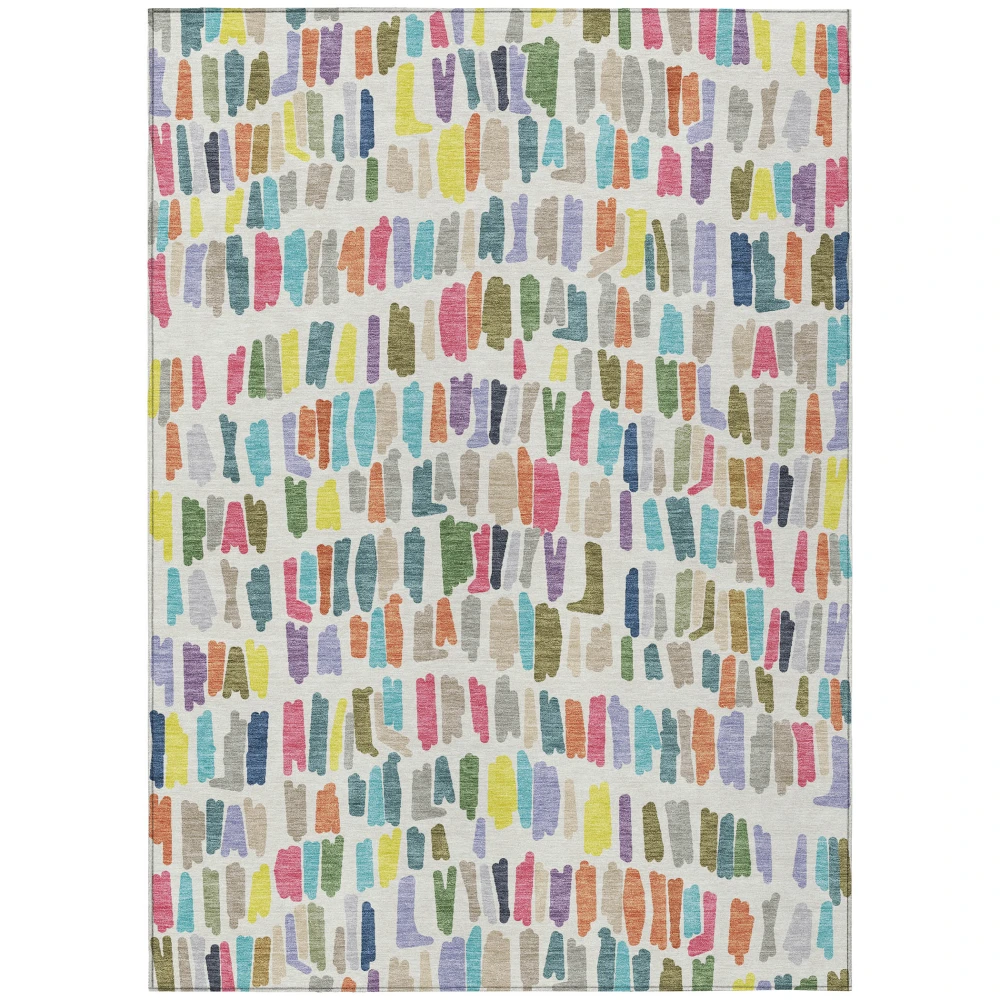 Chantille ACN2377 Ivory 5' x 7'6