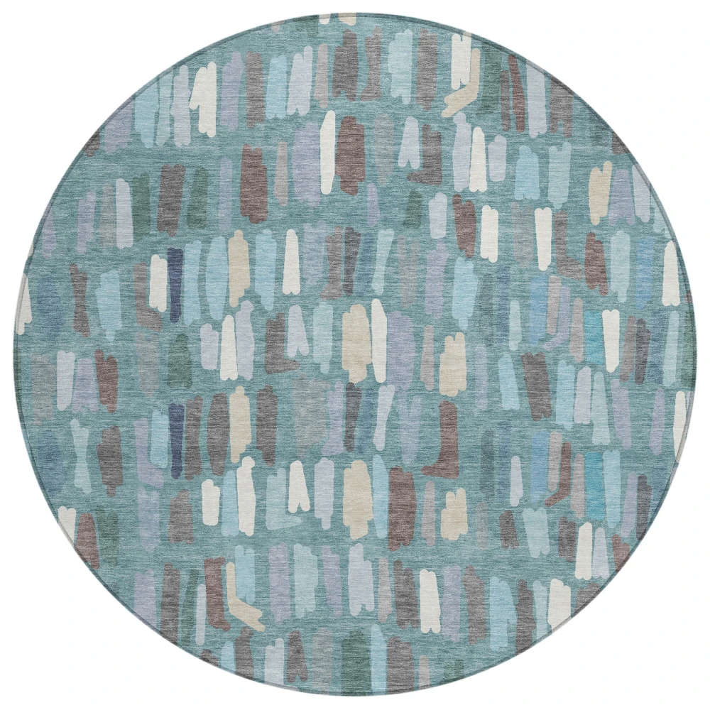Chantille ACN2377 Teal 8' x 8' Rug