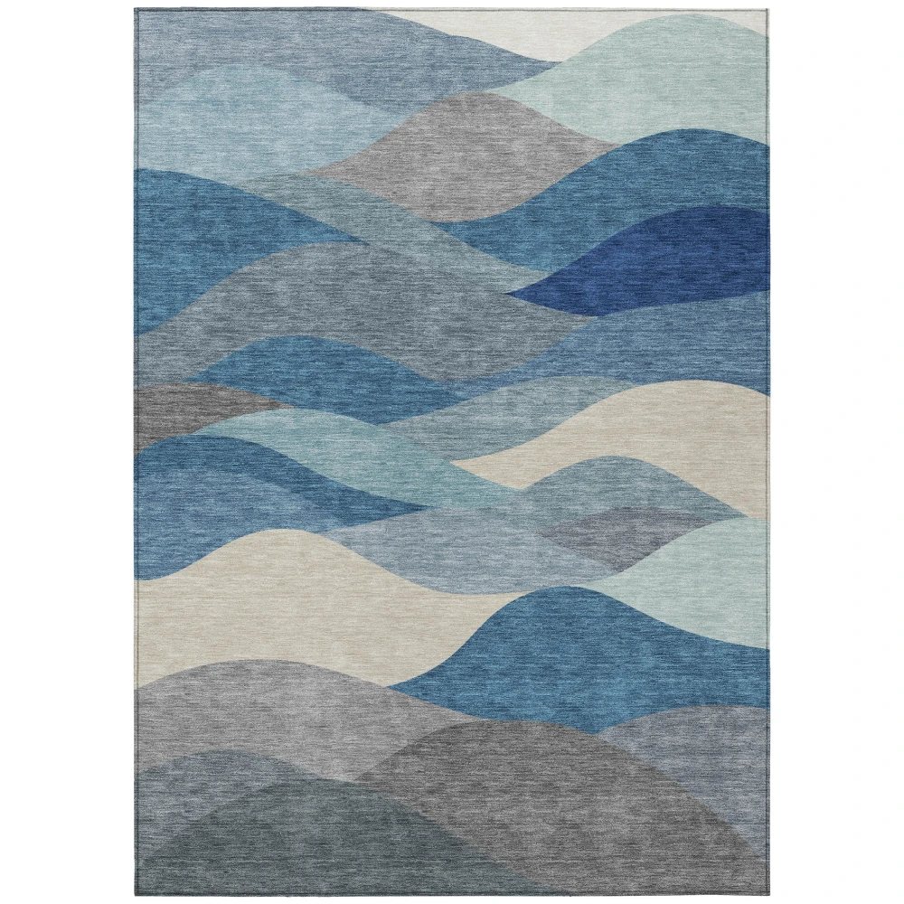Chantille ACN2378 Blue 3' x 5' Rug