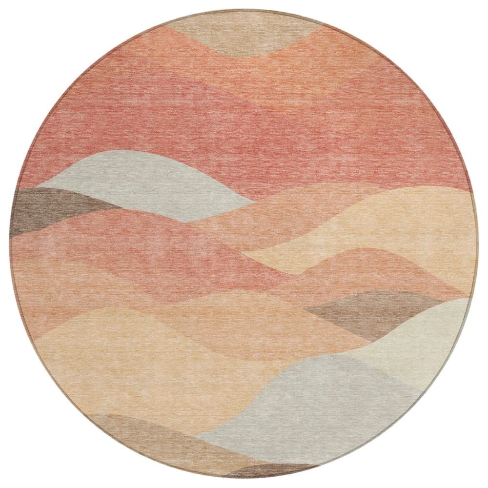 Chantille ACN2378 Coral 8' x 8' Rug