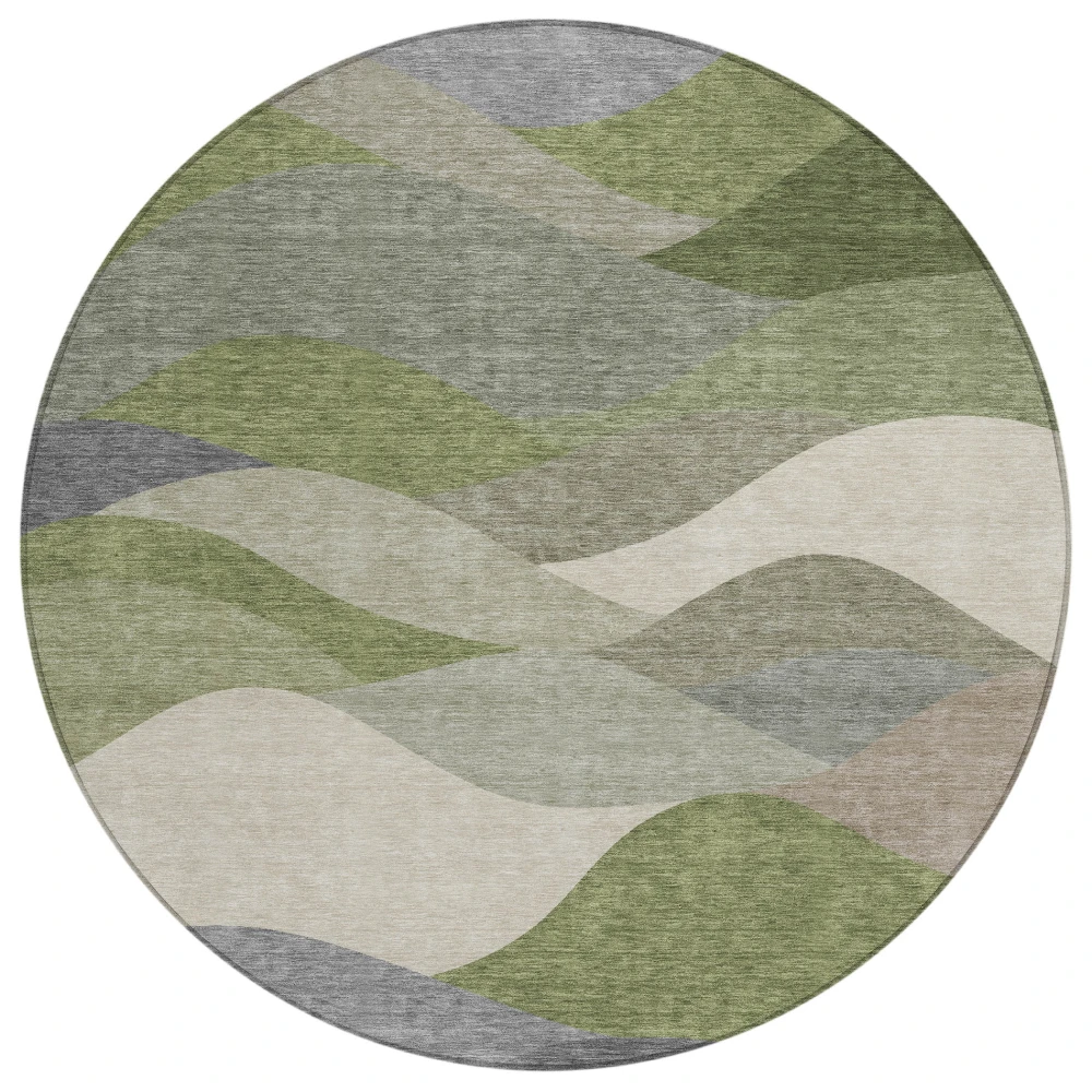 Chantille ACN2378 Green 8' x 8' Rug