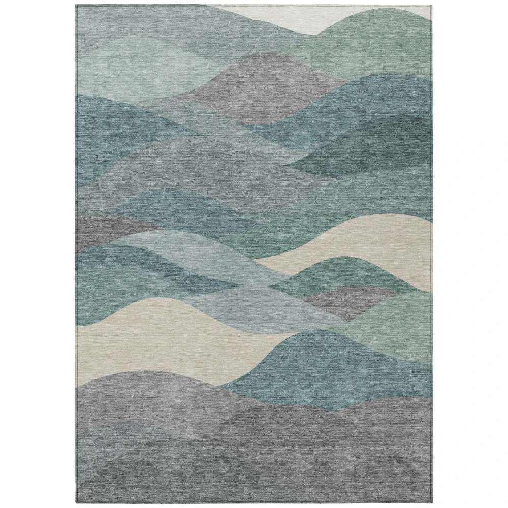 Chantille ACN2378 Teal 3' x 5' Rug