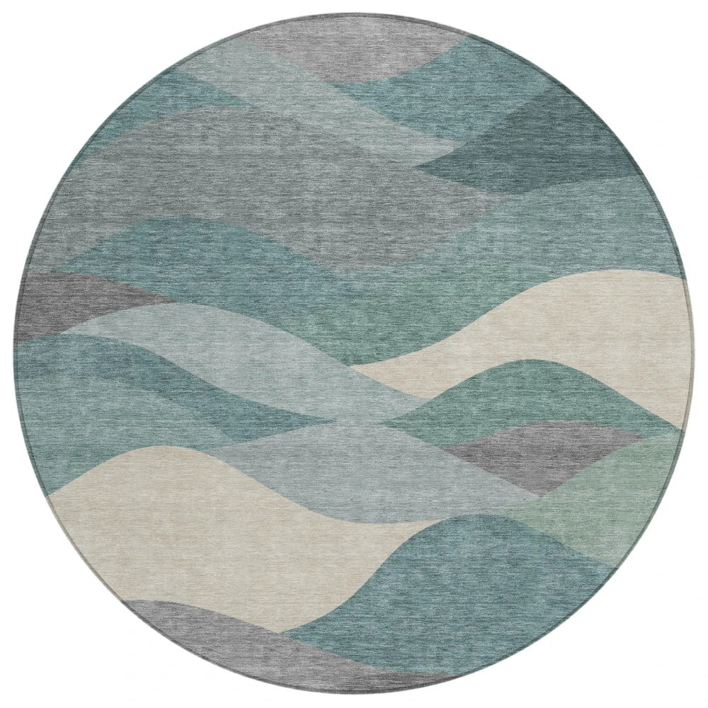 Chantille ACN2378 Teal 8' x 8' Rug