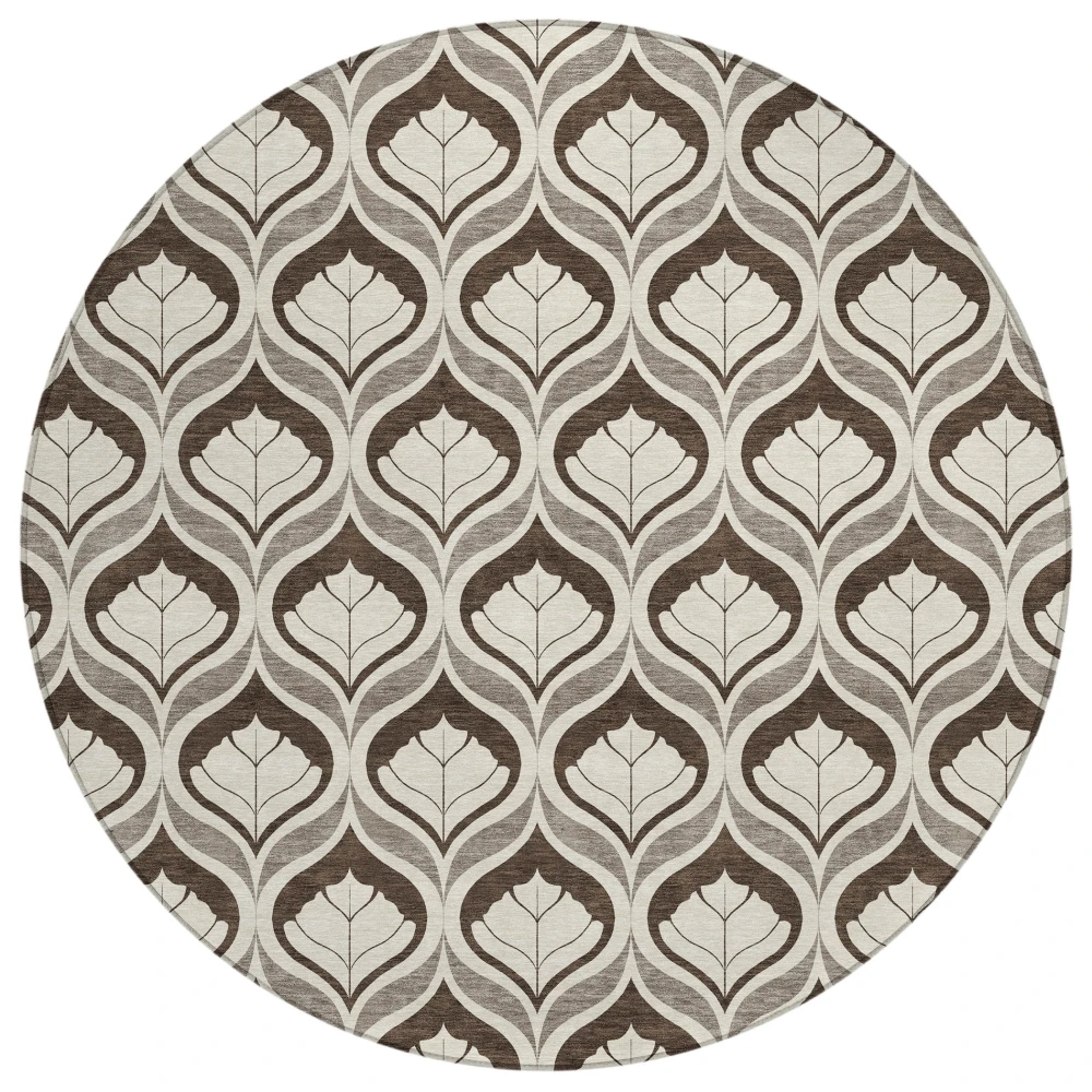 Chantille ACN2379 Brown 8' x 8' Rug