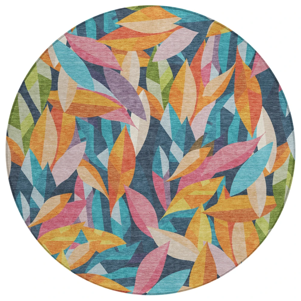 Chantille ACN2383 Navy 8' x 8' Rug