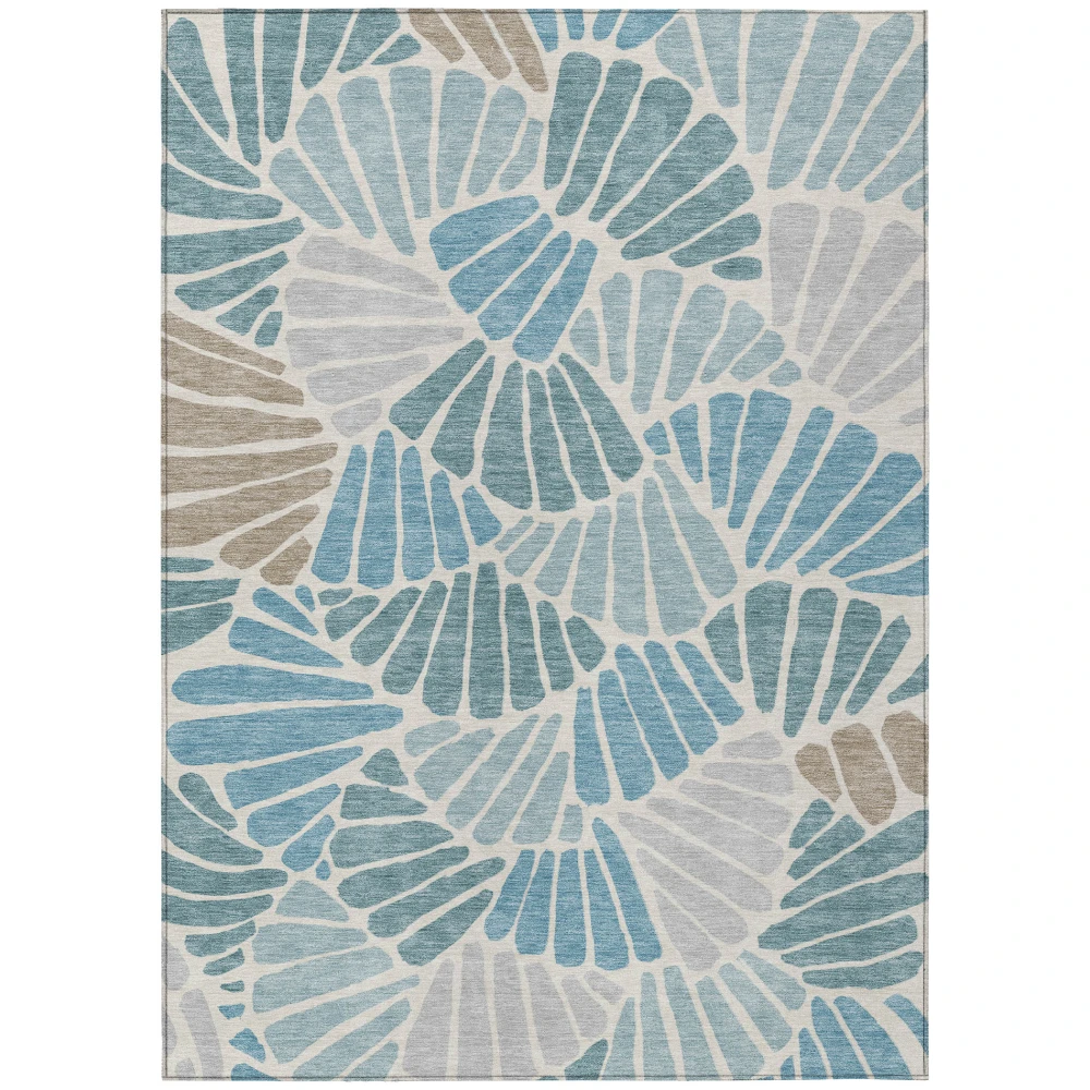 Chantille ACN2384 Teal 3' x 5' Rug