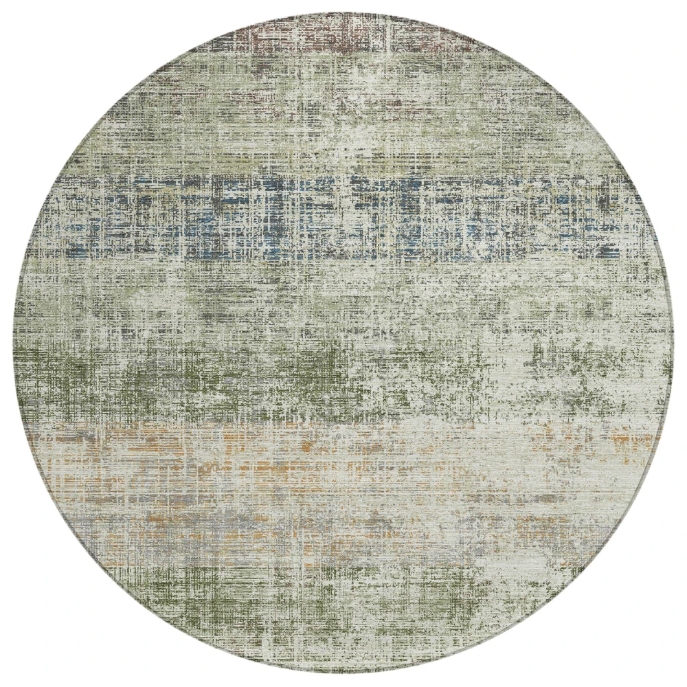 Chantille ACN2388 Olive 8' x 8' Rug