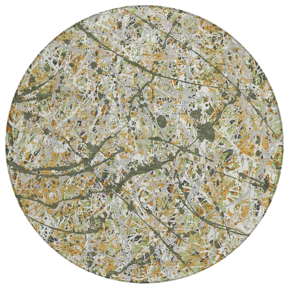 Chantille ACN2389 Olive 8' x 8' Rug