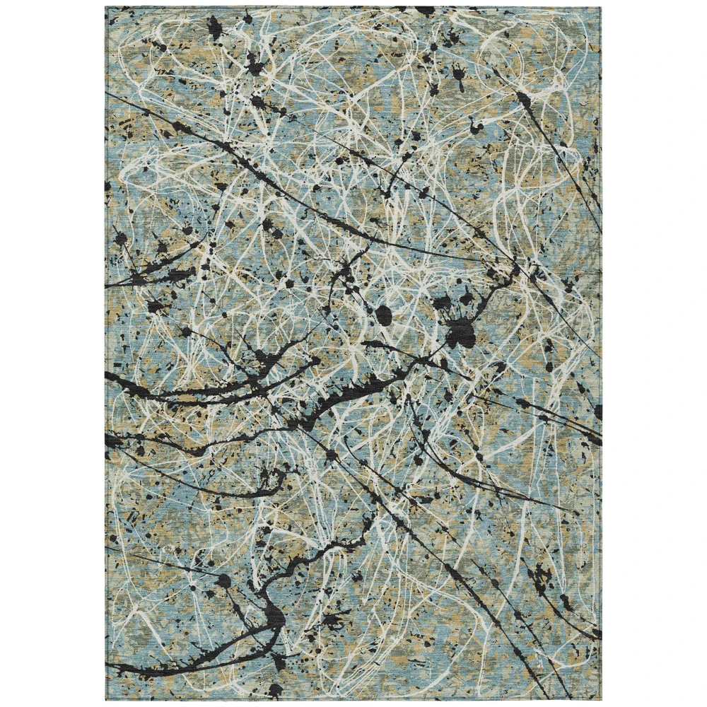 Chantille ACN2389 Teal 10' x 14' Rug