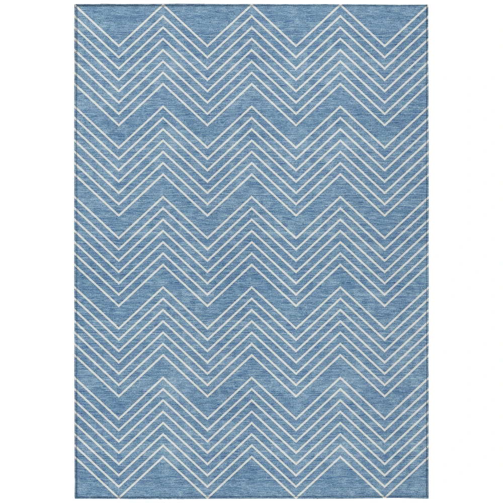 Chantille ACN2390 Blue 5' x 7'6