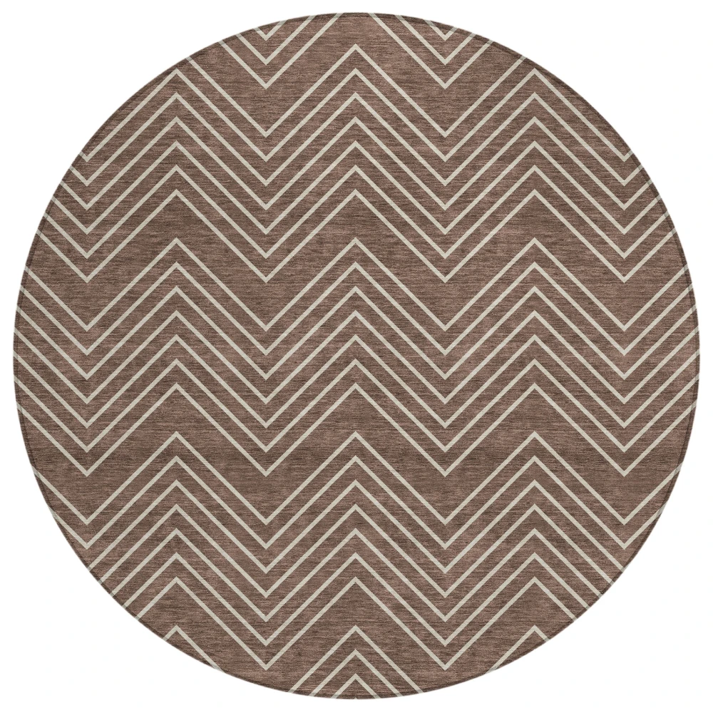 Chantille ACN2390 Brown 8' x 8' Rug