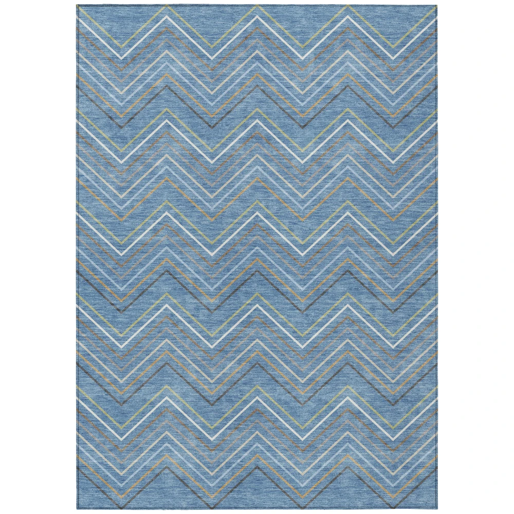 Chantille ACN2392 Blue 3' x 5' Rug
