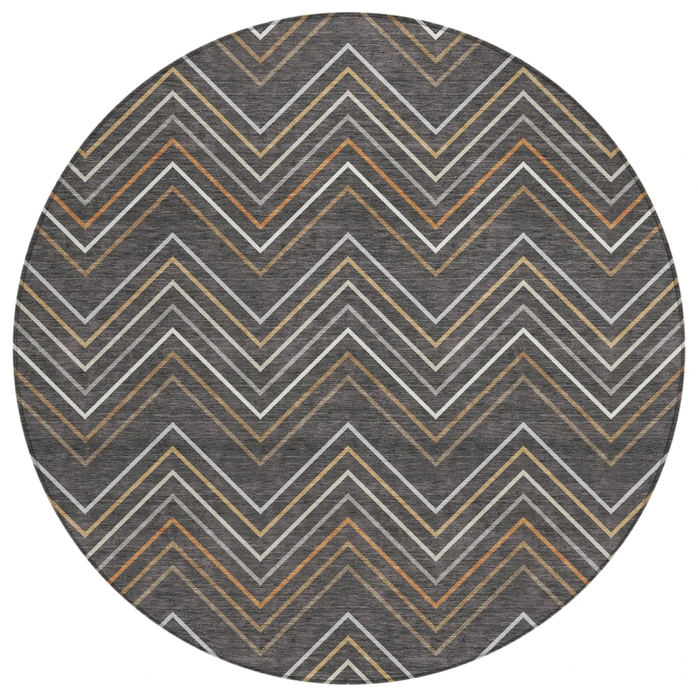 Chantille ACN2392 Charcoal 8' x 8' Rug