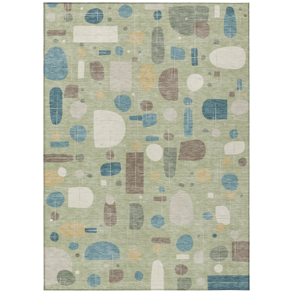 Chantille ACN2393 Aloe 5' x 7'6