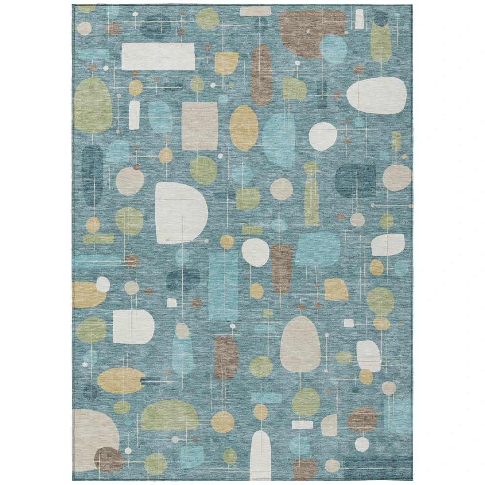 Chantille ACN2393 Teal 9' x 12' Rug