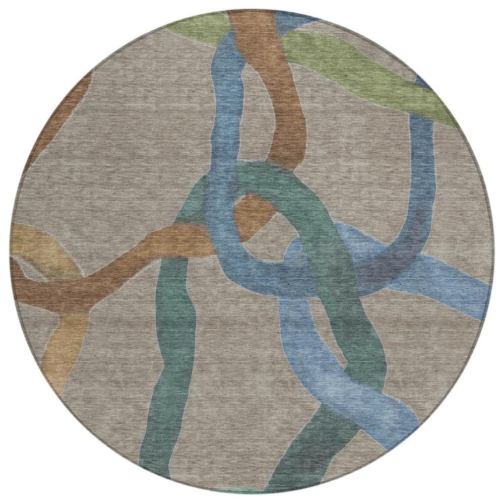 Chantille ACN2394 Taupe 8' x 8' Rug