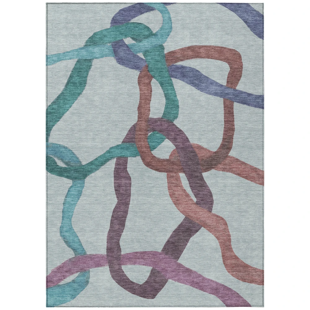 Chantille ACN2394 Teal 3' x 5' Rug