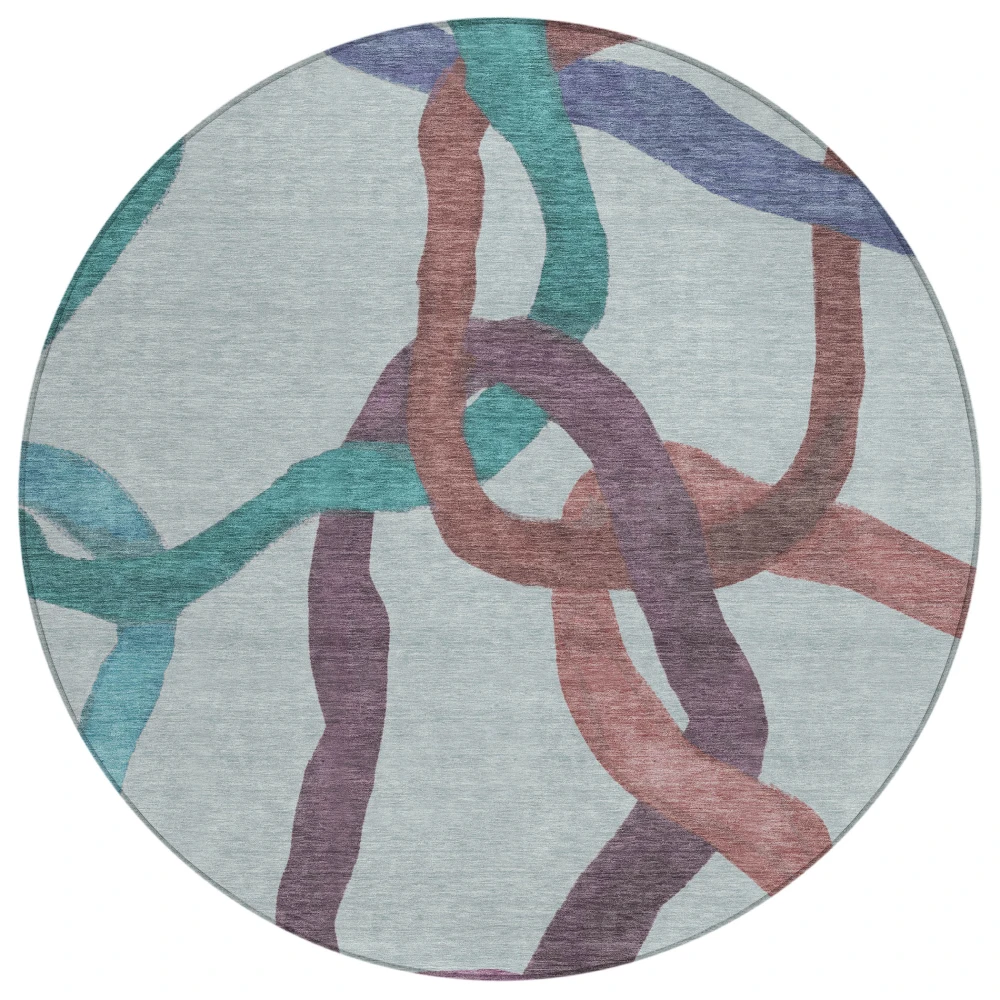 Chantille ACN2394 Teal 8' x 8' Rug