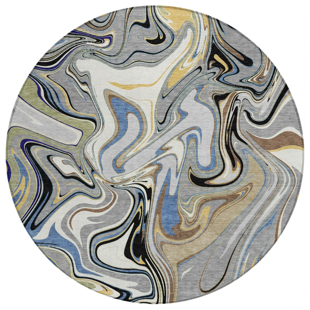 Chantille ACN2395 Gray 8' x 8' Rug