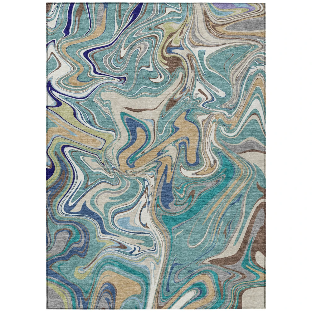 Chantille ACN2395 Teal 9' x 12' Rug
