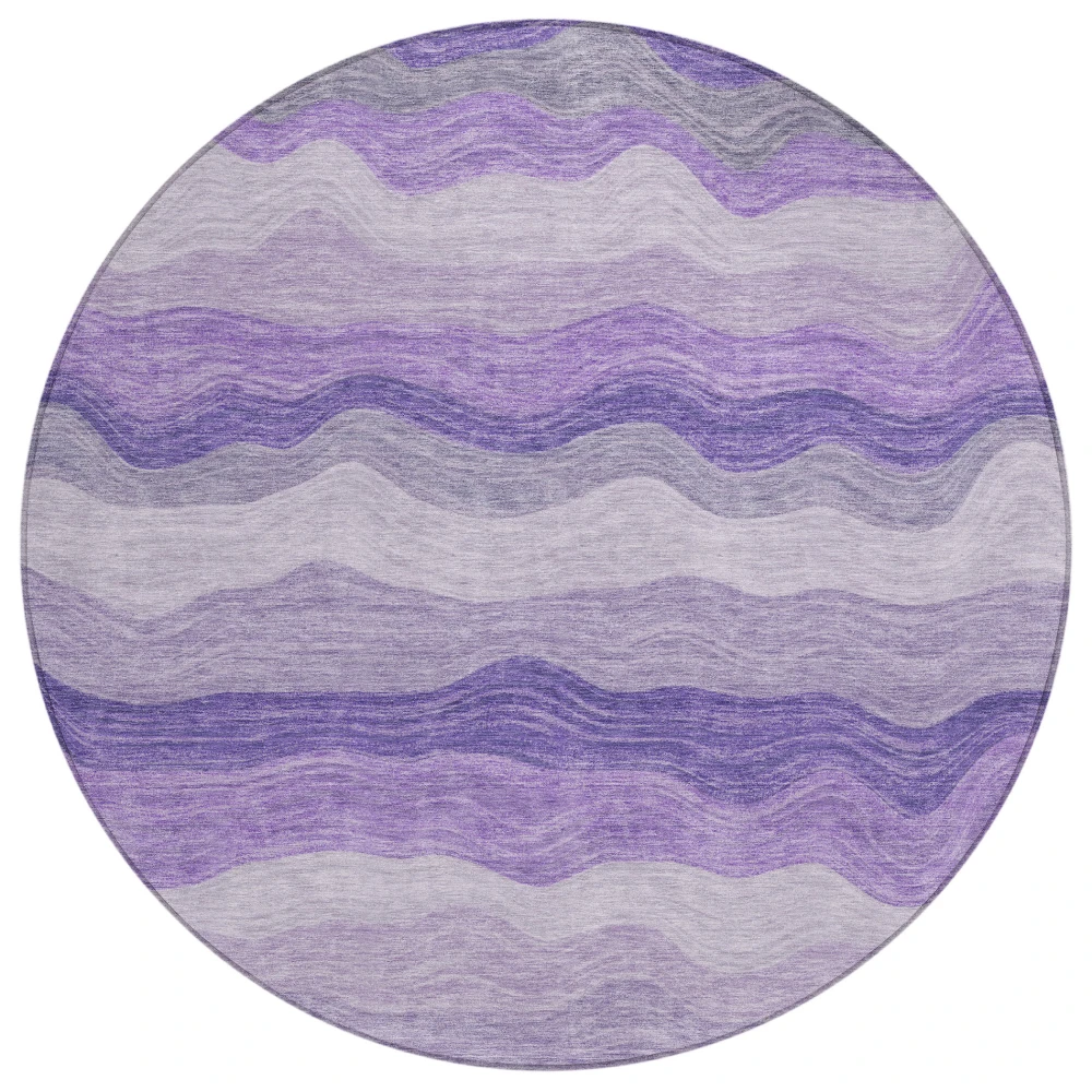 Chantille ACN2397 Purple 8' x 8' Rug